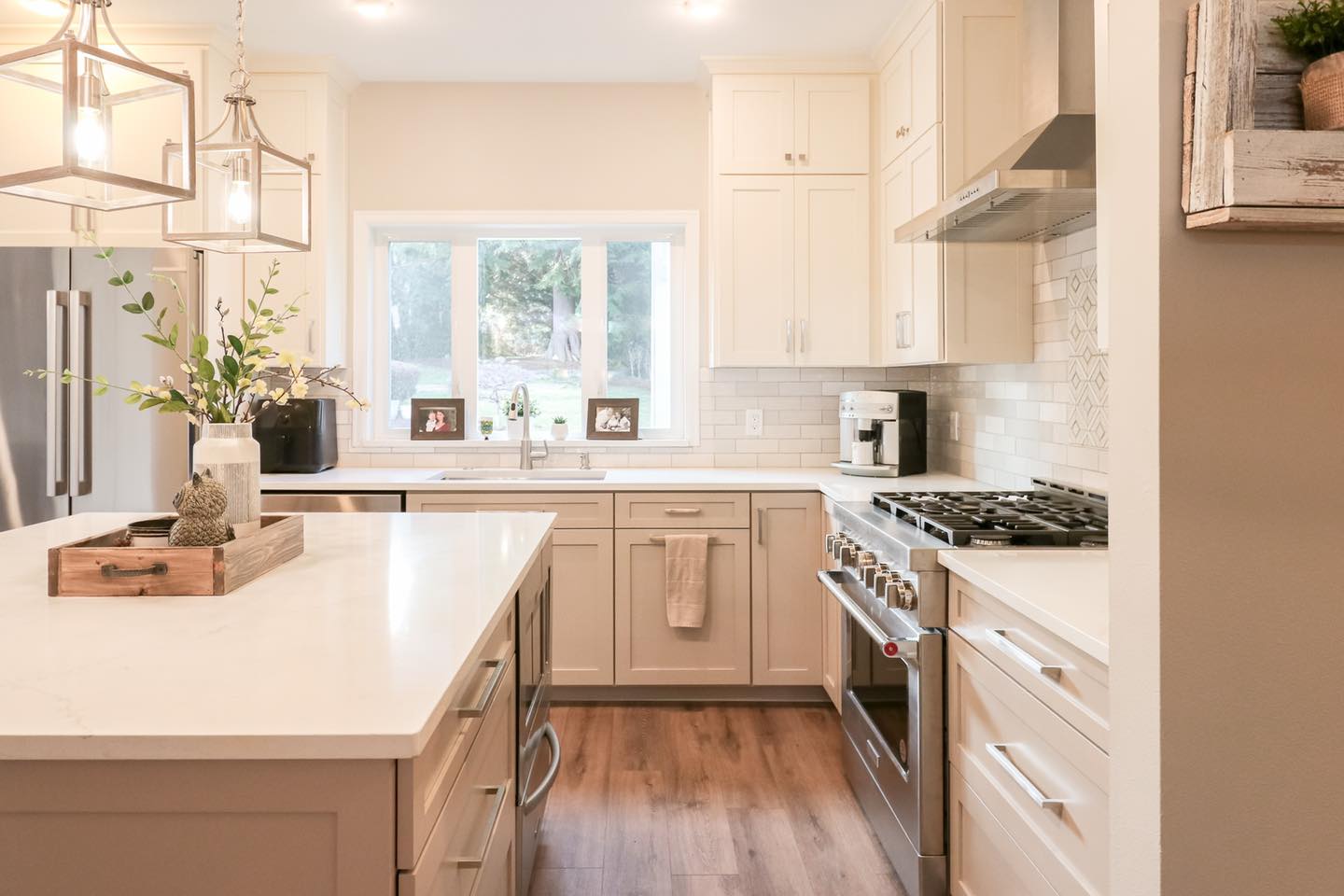 white oak kitchen